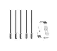 Puntas de metal para Tab S7+ S23 NOTE10 20 tabletas Pen de uso prolongado y resistente al desgaste, diseño de puntas de metal para tablet