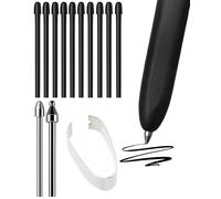 Puntas de metal suave de repuesto para Samsung Galaxy Tab S10 Ultra Spen S9 S8 S7 S10+ S9+ S8+ Tab S9 Ultra S6 Lite S24 S23 S22 Ultra Note 9 Note 8 S Pen King Write + herramienta, 10 piezas estándar +