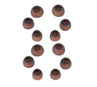 Puntas de Orejas de Reducción de Ruido de Silicona para X4 X3 X2 X Auricular, Accesorio de Auriculares de Auriculares Aislamiento de Sonido de Graves Estable para Auriculares Universales, 12 Pcs