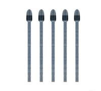 Puntas de repuesto de fieltro para Wacom Pro Pen 2 diseñadas para un rendimiento suave con DTH W1320 W1620 2421 3221 1660 1661 PTH 460 660 860 (5 grises + 1 clip)