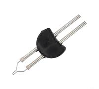 Puntas de repuesto de metal para herramienta de calefacción de resina de mosca, adecuadas para atar moscas, alas quemadas y eliminación de fibra (1 unidad)