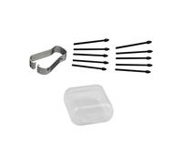 Puntas de Repuesto para 2, Puntas de Bolígrafo Duraderas para Marcadores de 1/2 Pulgada (10 Piezas) con Herramienta Negra