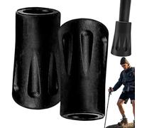 Puntas de Repuesto para Bastones de Trekking: Funda Protectora para Bastones de Trekking | Punta Duradera para Bastones de Trekking, Base para Bastones de Trekking, Tapa de Goma antideslizan