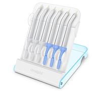 Puntas de repuesto para irrigador dental Waterpik (6 puntas de bolsillo Pik + combo de estuche de almacenamiento)
