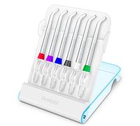 Puntas de repuesto para irrigador dental Waterpik (6 puntas de chorro clásicas y paquete de estuche de almacenamiento)