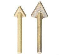 Puntas de repuesto para kit de soldadura de plástico de hierro de 80 W, 2 unidades, boquillas de acero de 16 mm y 20 mm para reparación de parachoques de TPO TEO PP, resistente al calor hasta 480.0 °C