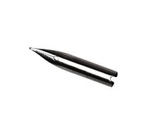 Puntas de repuesto para pluma estilográfica, punta de pluma estilográfica de Metal intercambiable para escritura de guiones y bocetos de placa de cobre, 10 Uds