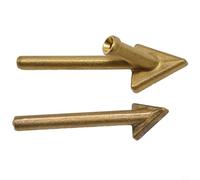 Puntas de repuesto para soldador de plástico de 80 W, compatible con TPO, TEO, PP Auto Bumper Repair, paquete de 2 (16 mm/20 mm)