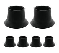 Puntas de Repuesto para tapus de Patas de trampolín - 6 Piezas de tapus para Patas de trampolín, tapass para patass de Silla, Repuesto para tapass de Goma | Almohadillas de Piso para Mini Trampolines
