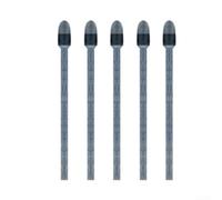 Puntas de repuesto para Wacom Pro Pen 2 puntas de fibra, negro y gris, puntas de repuesto para lápiz capacitivo de deslizamiento suave para Pro, paquete de 5 con herramienta (5 grises + 1 clip)