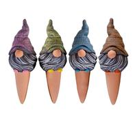 Puntas de riego automático - Paquete de 4 varillas de por | Dispositivo de riegso de cono de arcilla para plantas enanas: riegos automático para vacaciones, plantas en macetas, ayuda para ja