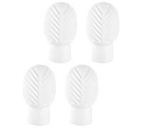 Puntas de silicona para baquetas - Fundas protectoras de mazo de baquetas | Protectores de puntas de percusión de silicona | 4 accesorios de instrumentos musicales, cubierta de sonido de silencio para