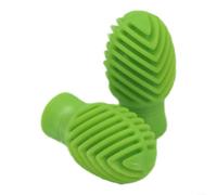 Puntas de silicona silenciosas para tambores silenciosos, accesorio de percusión de cabeza de martillo de goma suave, 33 mm (B)