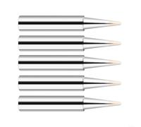 Puntas de soldador, 900M-T Juego de 5 puntas de soldadura de cobre para trabajo, puntas de repuesto compatibles con paso estrecho de baja temperatura (900M-T-B)