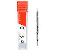 Puntas de soldador, núcleos de calefacción, conducción eficiente de calor, recuperación de temperatura para estación C115 C210, punta de hierro para electrónica