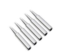 Puntas de soldador, punta de soldadura de 900M reemplazo, kit de aleaciones punta de soldadura de soldadura para Weller, Hakko, etc. (5PCS 900M-T-2.4D)