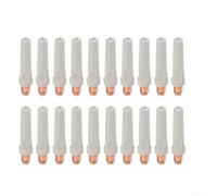 Puntas de soldadura 20 piezas con revestimiento antiadherente compatibles con antorcha 15AK para un rendimiento fiable en aplicaciones MIG