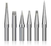 Puntas de soldadura Weller ET, 6 unidades, puntas de repuesto para WES51/50, WESD51, PES51, 50, LR21 ET Tip Series