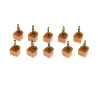 Puntas de tacón alto Grifos Reparación de zapatos Tacos de repuesto Almohadillas de aguja 9mm Pin fino, como se describe + como se describe, medium