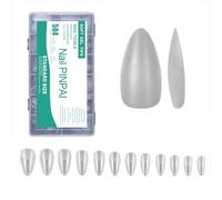 Puntas De Uñas Gel Cubiertas Completas Falsas Mate Postizas Para Extensiones Prensa Sobre Puntas Uñas Gel Suave Acrílico Artificial