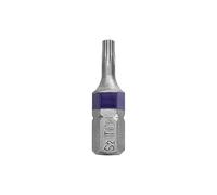 Puntas Destornillador Torx 10 Inviolable (2 Piezas). Acero S2 al Cromo Vanadio. Puntas Hexagonales, Destorpuntas,