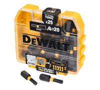 Puntas DeWalt con ranura Torx de 20 y 25 mm, 25 unidades DT70557T