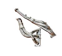 Puntas Escape Silenciador Para N52 N53 E90 E91 E92 128i 325i 325xi 330i 330xi X1 E84 E81 X5 E70 E82 E87 E88 LHD SS304 Catless Header