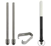 Puntas Finas de aleación de Titanio no desgastadas compatibles con Wacom One Creative Pen, Puntas de Repuesto duras de Repuesto para WACOM One DTC133W0A /Galaxy Tab S8 S7 Stylus, 2 Unidades