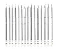 Puntas for cautín, soldador, 1 puntas for cautín de cobre eléctrico T12 T12-K B2 BC1 ILS BCF2 D16 KF for soldadura de cabezal de soldadura DIY(T12 I)