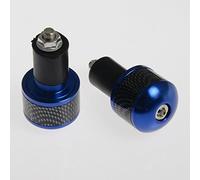 Puntas Manillar Scooter Moto Equilibrio Universal Contrapeso Azul