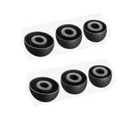 Puntas para Auriculares Huawei Freebuds 4i/5i, Estuche de Silicona para 6 Auriculares, Almohadillas Suaves para los oídos, Tapas Acolchadas y Accesorios para Auriculares (Negro)