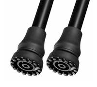 Puntas Para Bastones: Agarre De Goma Resistente, Casquillos De Bastón De Repuesto Antideslizantes, Extremos De Bastones De Trekking Que Absorben Los Golpes, Protectores De Tracción En El Suelo Para Pe