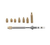 Puntas para Cautín TS100 TS101, M2 M2.5 M3 M4 M5 M6 M7 M8 Puntas de Inserción para Accesorios de Impresora 3D, Material de Latón, Juntas Moleteadas Apretadas a Mano, Excelente