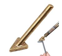 Puntas Para Soldador De Soldadura - Accesorios De Cobre Triangular Para Equipo De Soldadura - Punta De Recambio Para Cabeza De Soldador,Para Taller De Bricolaje, Parachoques De Automóvil Y