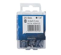 Puntas Planas de 25 mm, en cajita de plástico, para ensamblar, fijar y realizar trabajos de carpintería y manualidades.