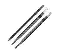 Target - Puntas de dardo Swiss Point, Diamond Pro Swiss Point, 3 unidades, 40 mm, color negro