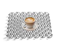 Punte di Filo a in Acciaio inossidabile calore -Cottura Resistente per il tavolo da pranzo in cucina e costumi in pentola in Metallo in Design Moderno Nero o Argento MODIALE MODIALE COLLA TABE