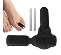 Puntera rota - Vendas de dedos rotas transpirables | Férula de dedo rota reutilizable, corrección de dedos portátil para mujeres, alineación de los dedos, dedos de los pies con rizado