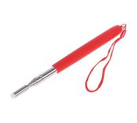 Puntero de mano extensible para profesores, punteros telescópicos, punteros de enseñanza, punteros de pizarra blanca para presentador de mano, tubo de prueba para aula, con tapa