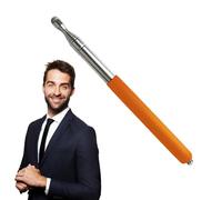 Puntero extensible para pizarra blanca, puntero telescópico para profesores, puntero multifuncional con mango antideslizante, barra de puntero telescópica con correa