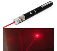 Puntero láser de diodo rojo de luz visible de 5 mW y 650 nm, potente, de uso militar