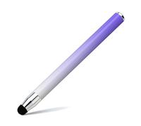 Puntero telescópico para Profesores Minilápiz retráctil Bolígrafo táctil Enseñanza y conferencias Máquina de Aprendizaje en línea Bolígrafo Capacitivo Minilápiz Stylus (Blanco Morado)