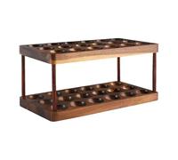Punti Di Contropiede Portabiaco - Porta Di Uova Da Cucina, Deposito Per Uova | Spazio Risparmio | Vassoio A 2 Livelli | Organizzatore Del Cesto Di Uova Di Grande Capacità Per Decorazioni Da Cucina Da