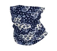 Punto 3 De La Ola Azul Polainas De Cuello Viento Polvo Prueba Bandana Elástico Pañuelo De Cabeza para Correr Cámping Ciclismo 25X50Cm