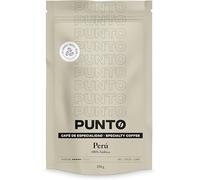PUNTO - Café de Especialidad Arábica en Grano - 250 g - Tueste Natural de Perú - Aroma a Miel, Cítrico y Flores - Sabor Afrutado y Cuerpo Medio - Intensidad 5 de 10
