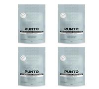 PUNTO - Café Descafeinado molido - Pack 4 x 250 g - Café de Especialidad - Water Decaf - 100% Arábica - Notas a Cacao - Sabor Chocolate Dulce - Cuerpo Medio