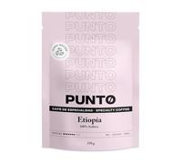 PUNTO - Café Etiopía en Grano - 250 g - Café de Especialidad - Tueste Medio - 100% Arábica - Notas a Miel, Canela y Chocolate - Acidez Brillante - Cuerpo Medio