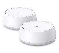 TP-Link DECO BE25(2-PACK) sistema Wi-Fi Mesh (Wi-Fi en malla) Doble banda (2,4 GHz / 5 GHz) Wi-Fi 7 (802.11be) Blanco Interno
