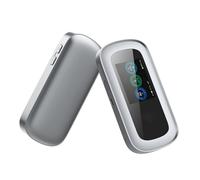 Punto de Acceso Móvil WiFi 5G para Viajes, Enrutador Mifi 4G LTE Desbloqueado con Ranura para Tarjeta SIM y Pantalla a Color de 2,5 Pulgadas, Carga de Banco de Energía Portátil