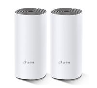 TP-Link Deco E4 (2-pack) Doble banda (2,4 GHz / 5 GHz) Wi-Fi 5 (802.11ac) Blanco, Gris Interno